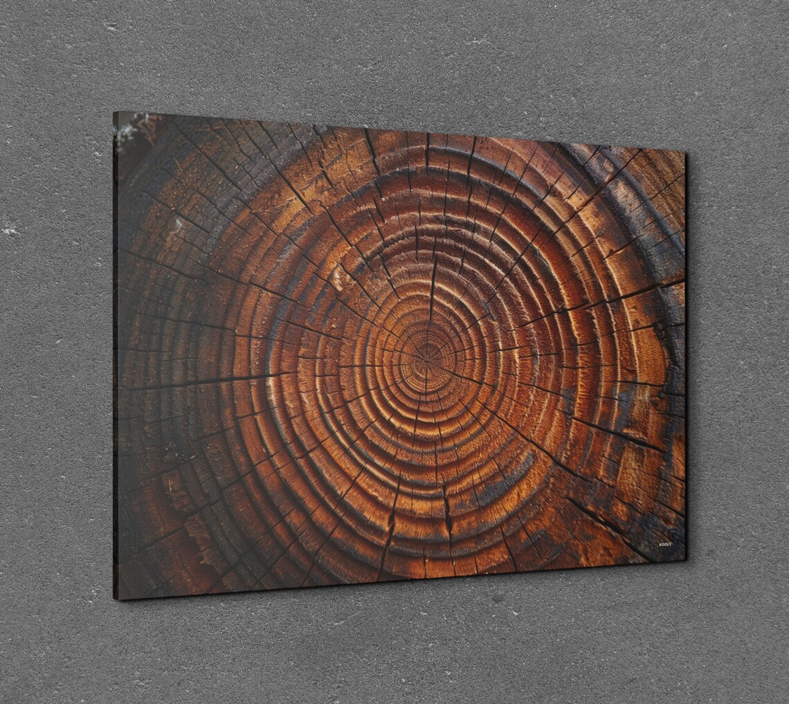 Tree Ring Art Print, Tree of Life Landscape - Image 6