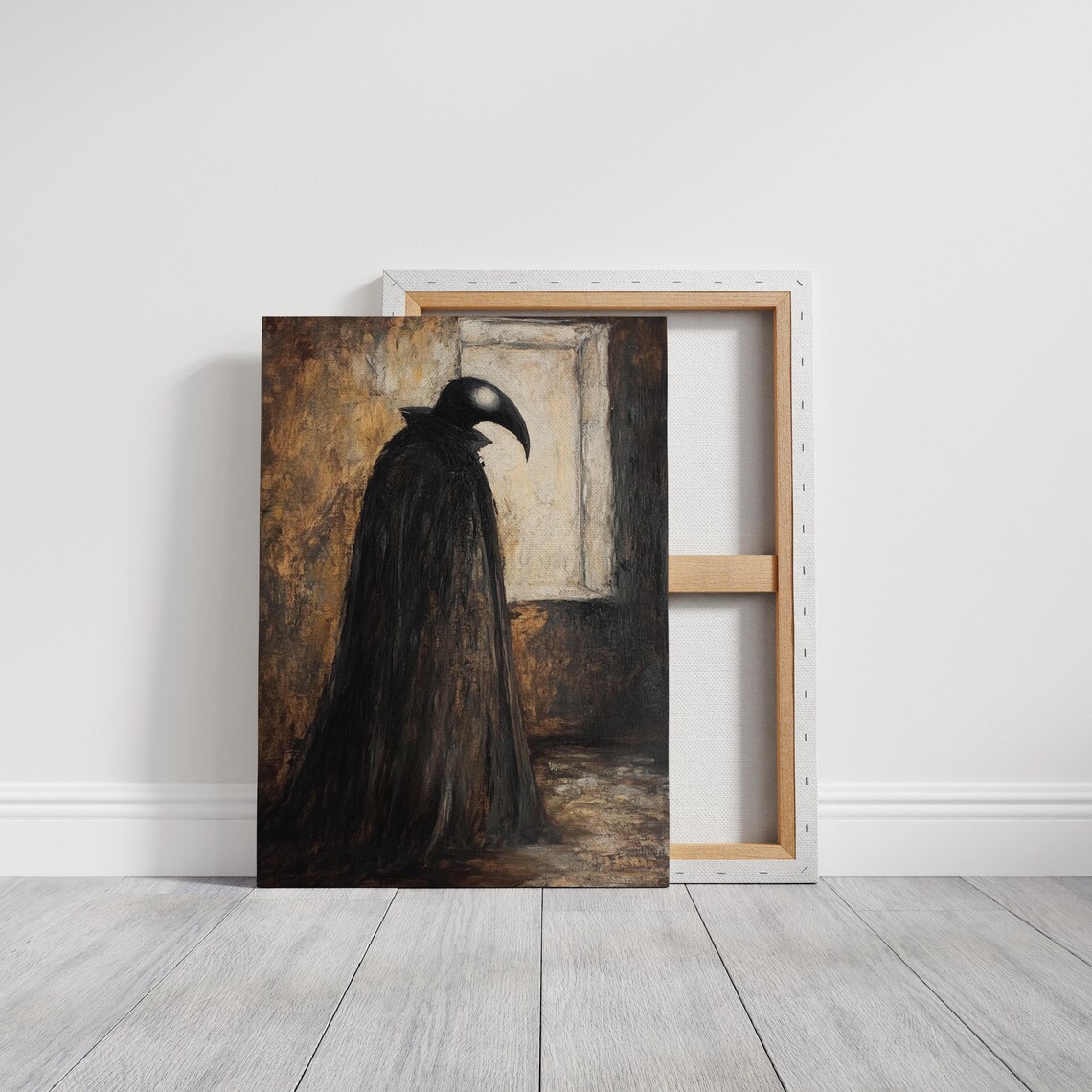 Plague Doctor Gothic, Dark Vintage Medieval Decor - Image 3