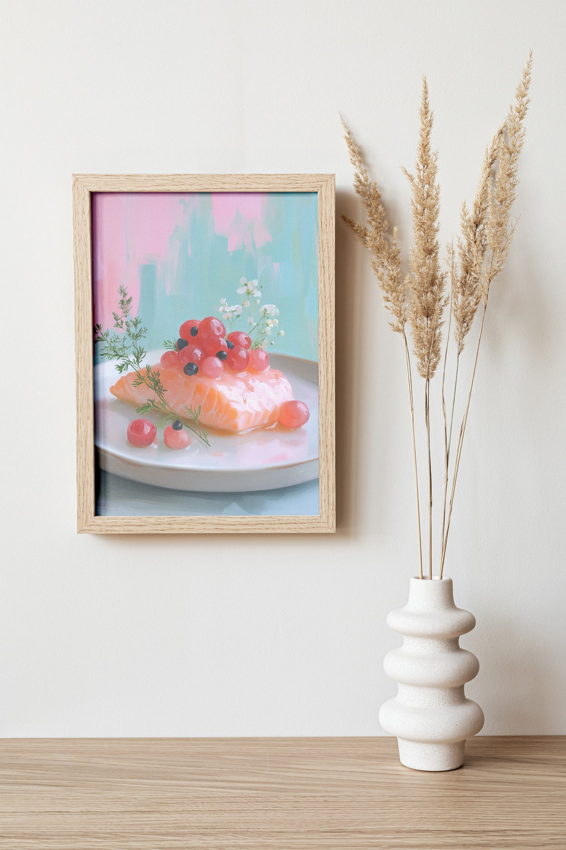 Pastel Sushi Art Sushi Painting Sushi Art Japanese Food Sushi Wall Art Sushi Lover Sushi Watercolor Asian Food Japanese Cuisine - Image 2