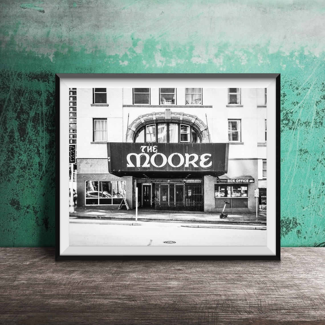 The Moore Theatre Grand Marquee Box Office Sign Photography Poster - Image 2