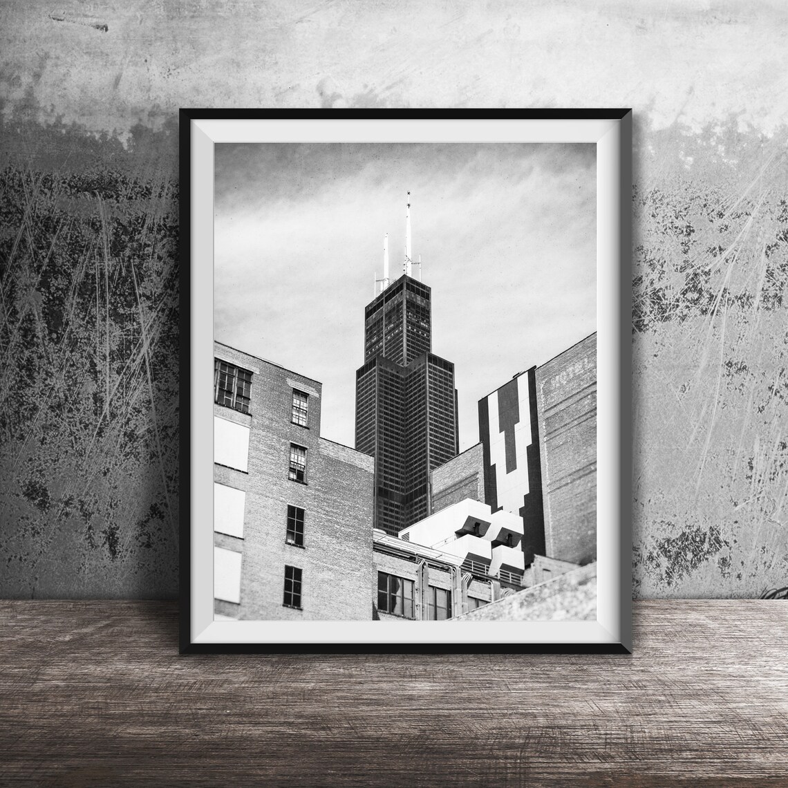 Sears Tower Chicago, Architecture Art Print - Image 2