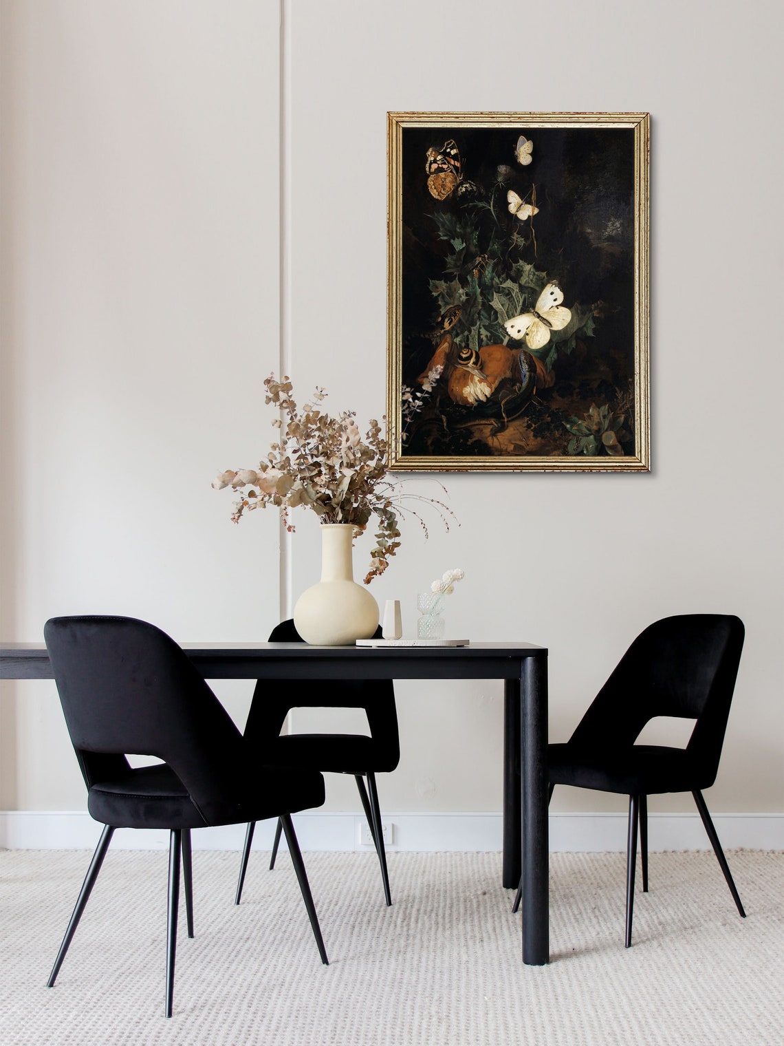 Dark Academia Still Life Painting, Baroque Decor - Image 2