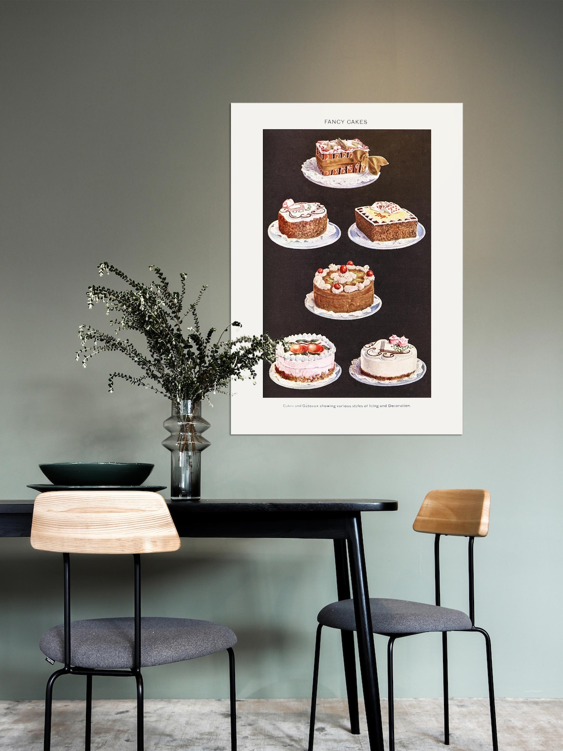 Vintage Food Retro Kitchen Wall Art Print - Image 2