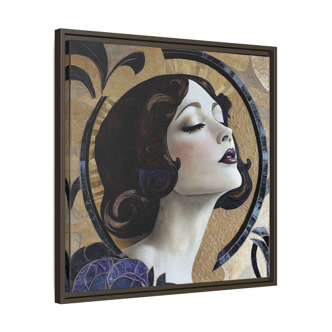 Art Deco Living Room Artwork, Elegant Gallery Piece - Image 3