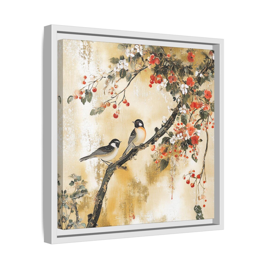 Chinoiserie Japandi Home Art, Colorful Portrait - Image 4