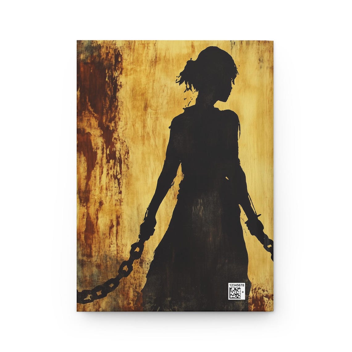 End Forced Birth Chain Vintage Gold Texture Protest Art Poster - Image 4