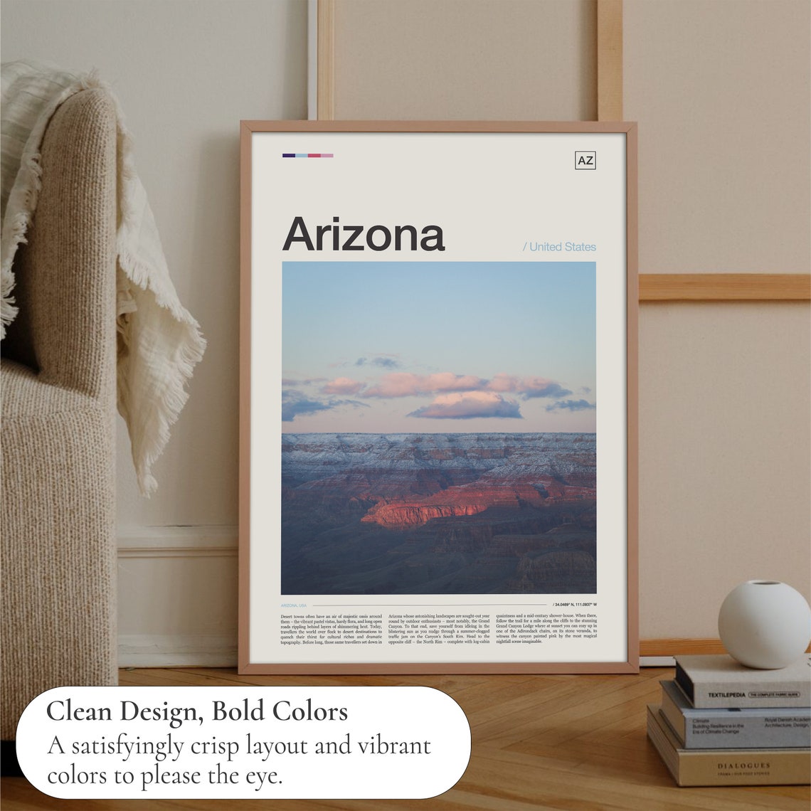 Arizona Print Arizona Poster Arizona Photography Arizona Wall Art Arizona Art Arizona Desert Print Desert Poster Arizona Art Print - Image 3