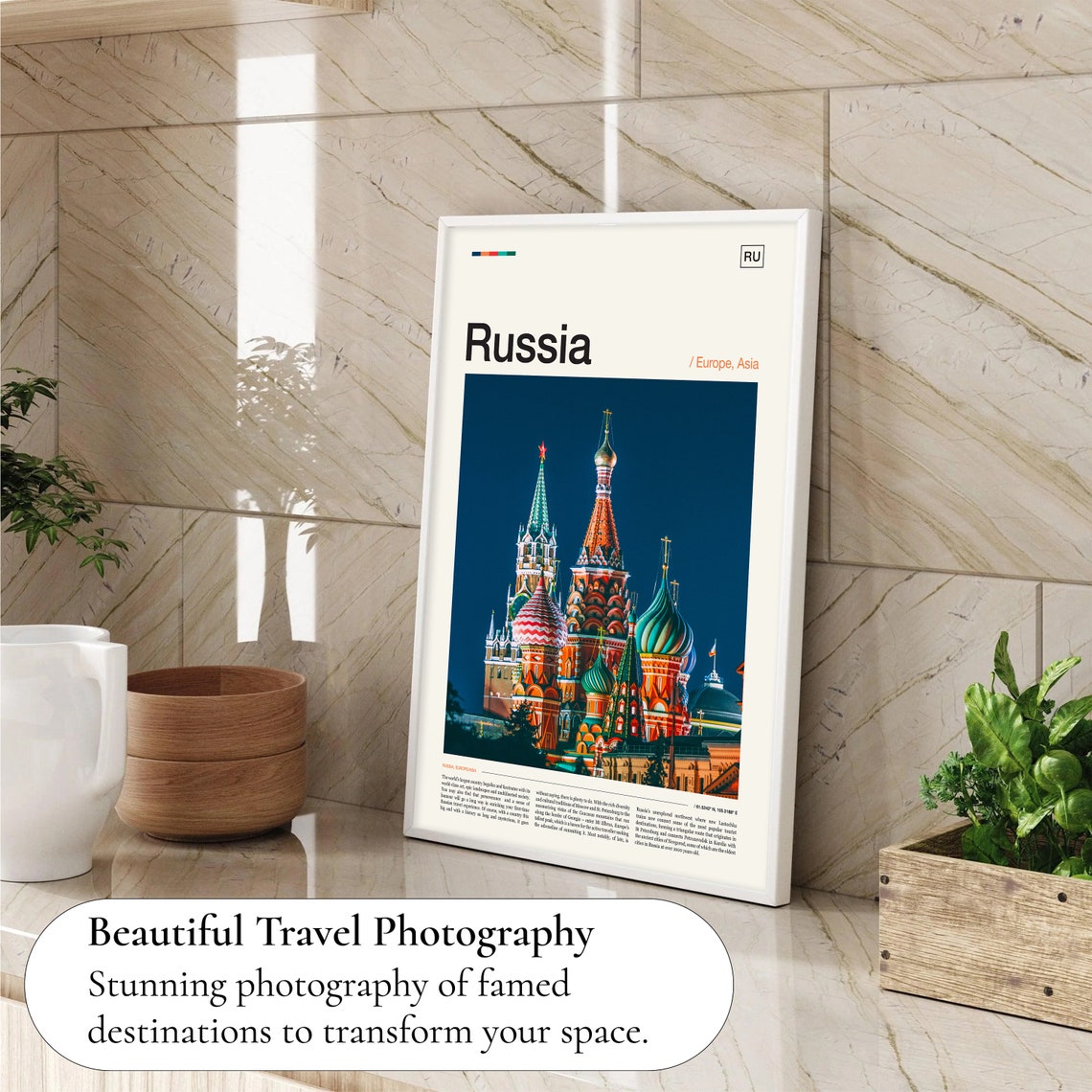 Russia Print Russia Poster Russia Art Print Russia Wall Art Russia Artwork Russia Photo Russia Photography Russia Picture - Image 4
