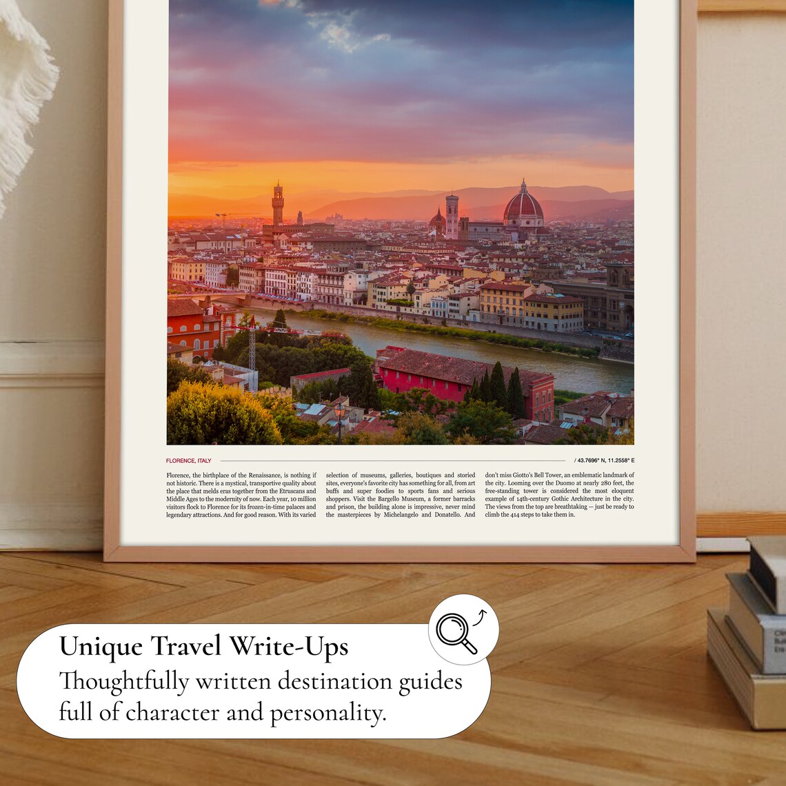 Florence Italy Travel Poster - Image 2