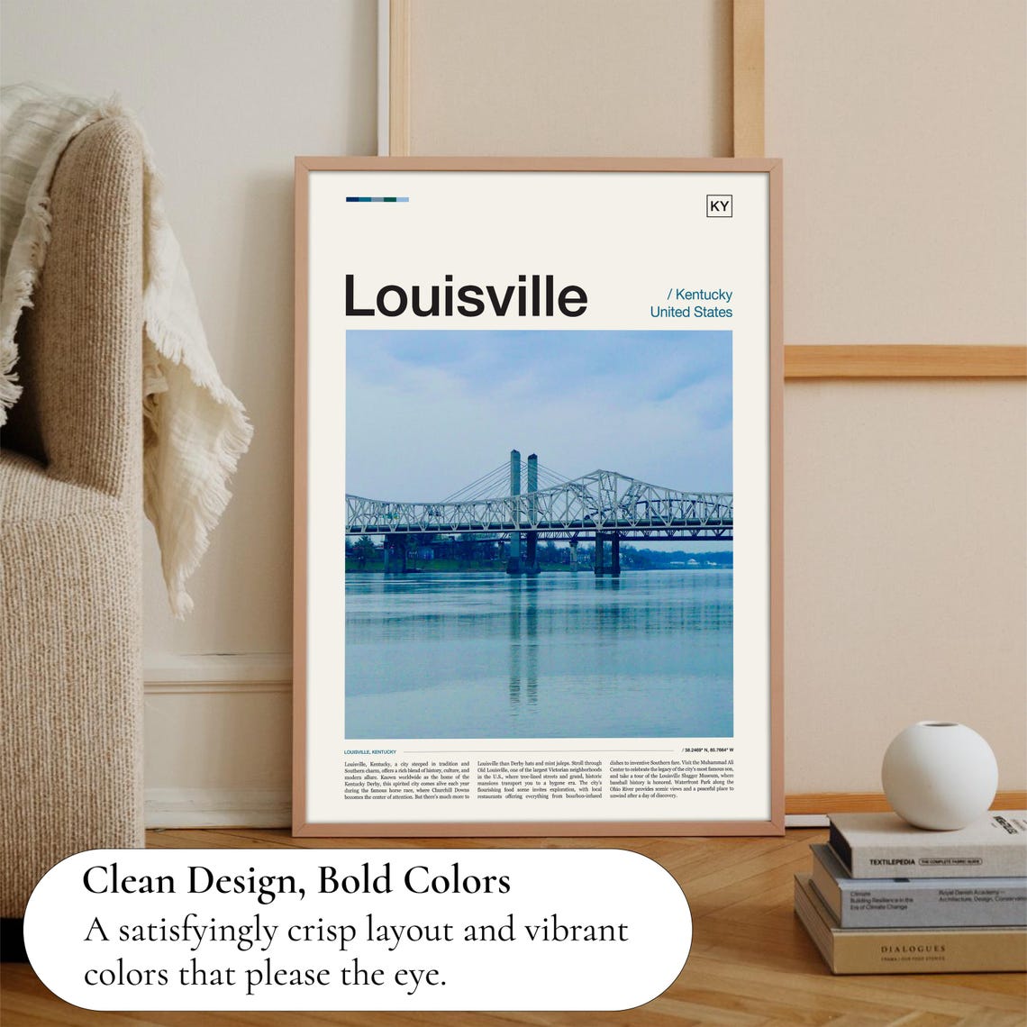 Louisville Art Louisville Gift Louisville Poster Louisville Print Louisville Wall Art Louisville Art Print Travel Art Travel Gifts - Image 3