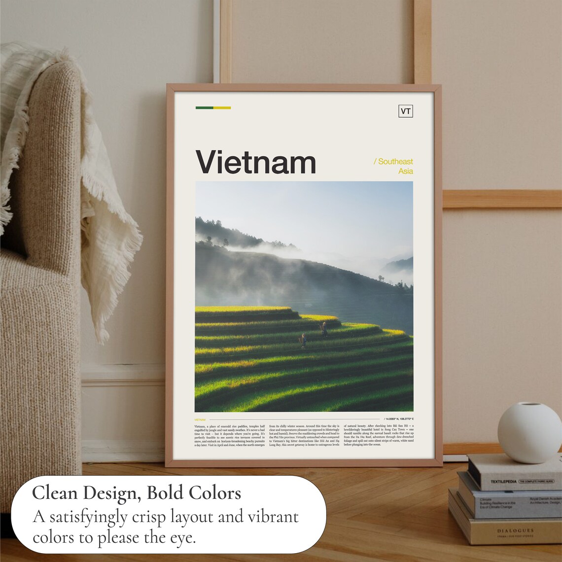 Vietnam Travel Poster - Image 3