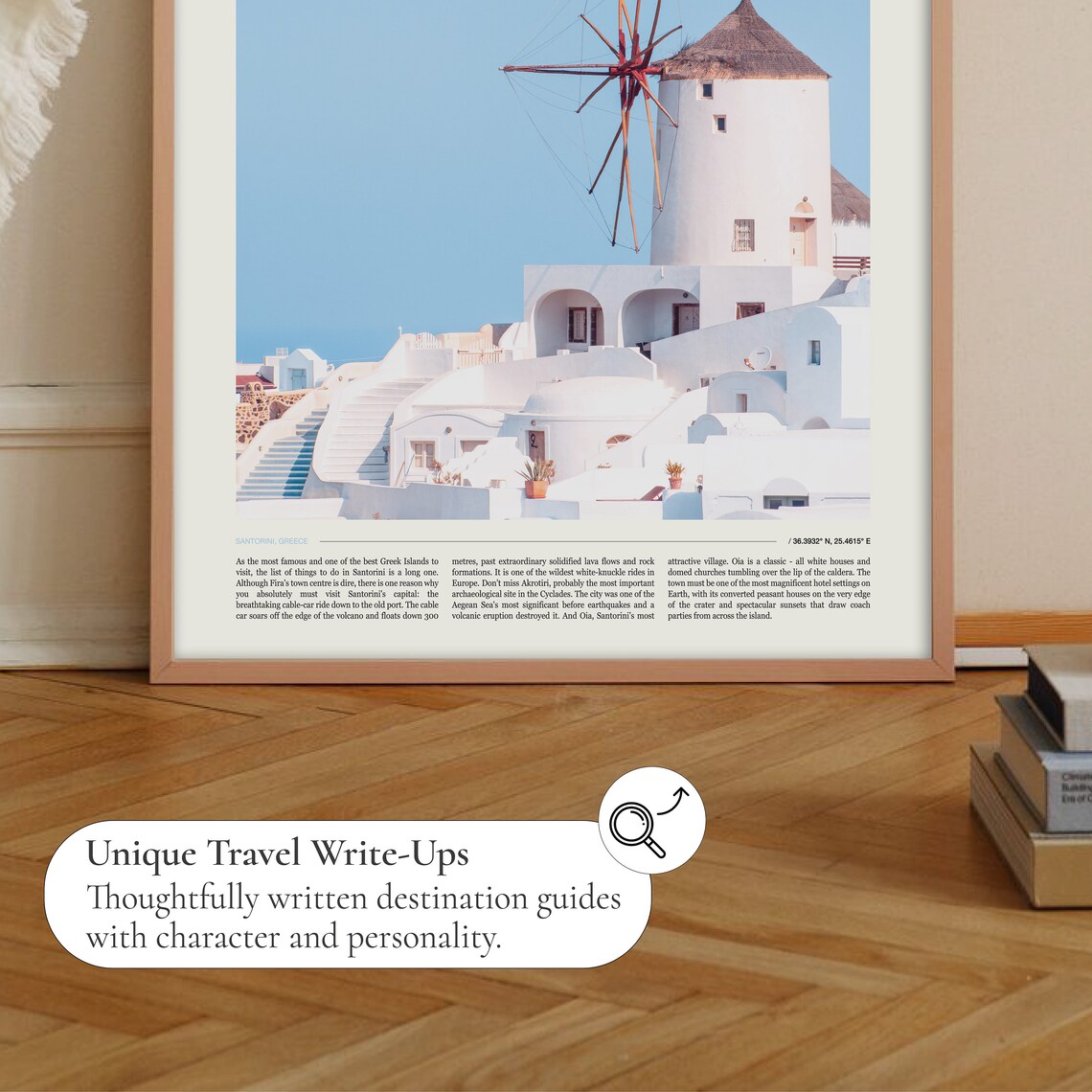 Santorini Travel Poster - Image 2