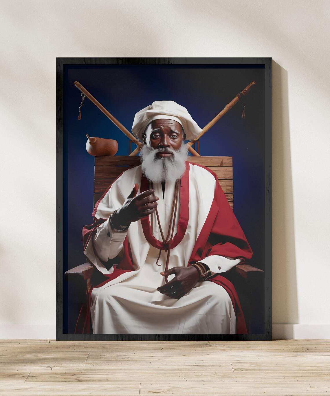 Orisha Deity, Cuban Santeria Spiritual Decor