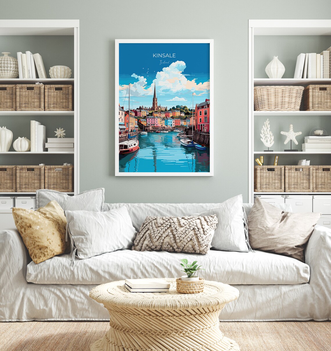 Kinsale Travel Poster, Ireland Wall Art Print - Image 4