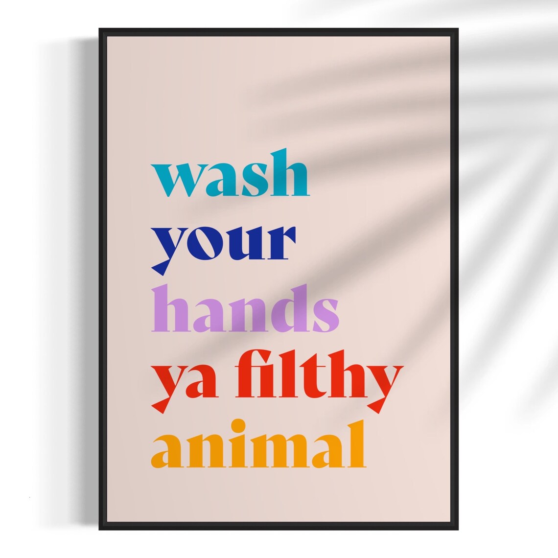 Bathroom Toilet Sign Art Print, Toilet Paper Art
