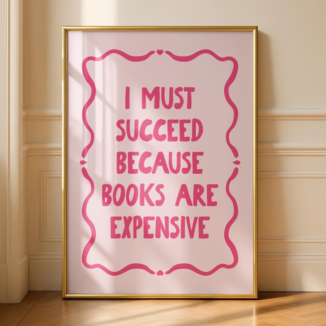Quotes About Books Bibliophile Art Poster