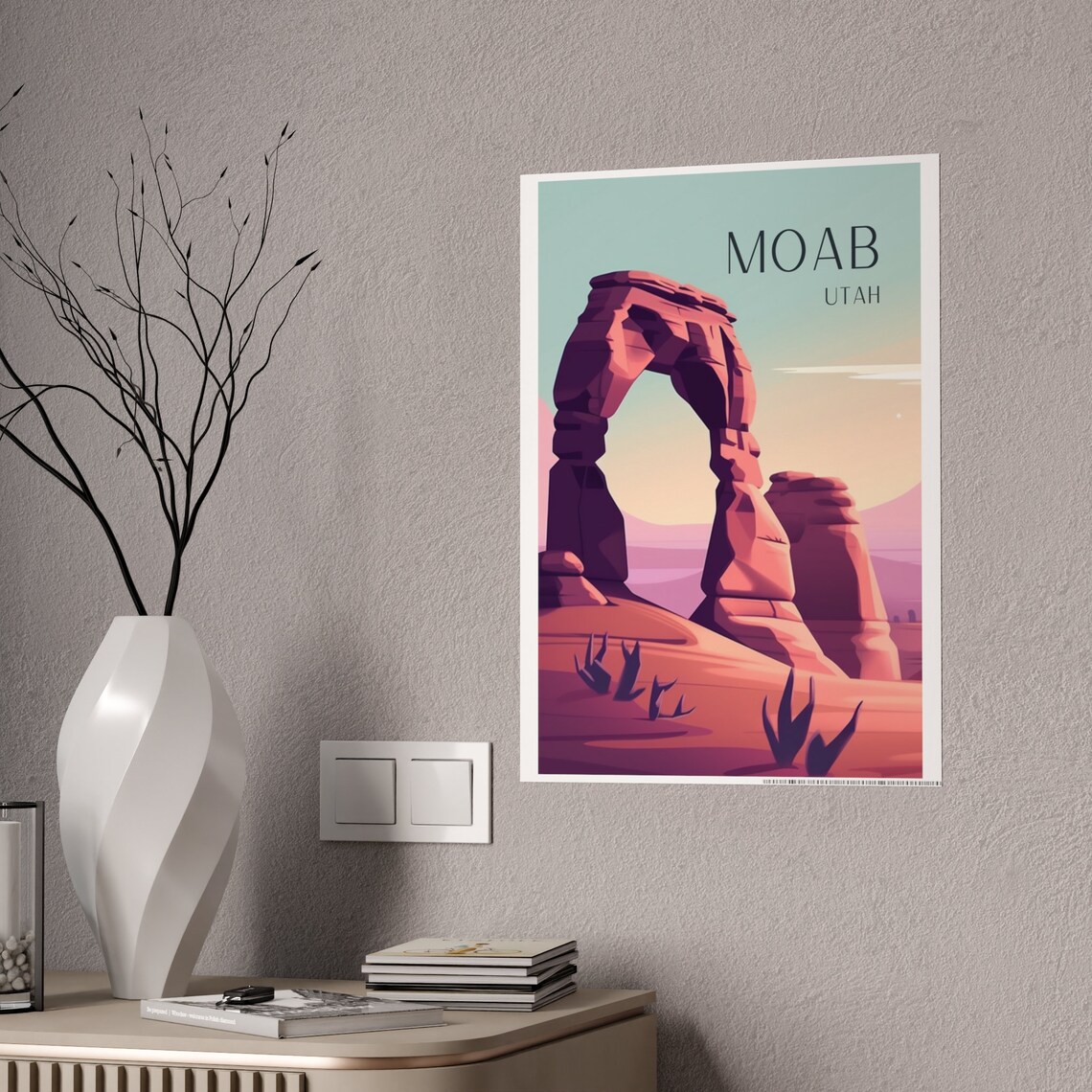 Delicate Arch Travel Poster, Utah Nature Print - Image 5