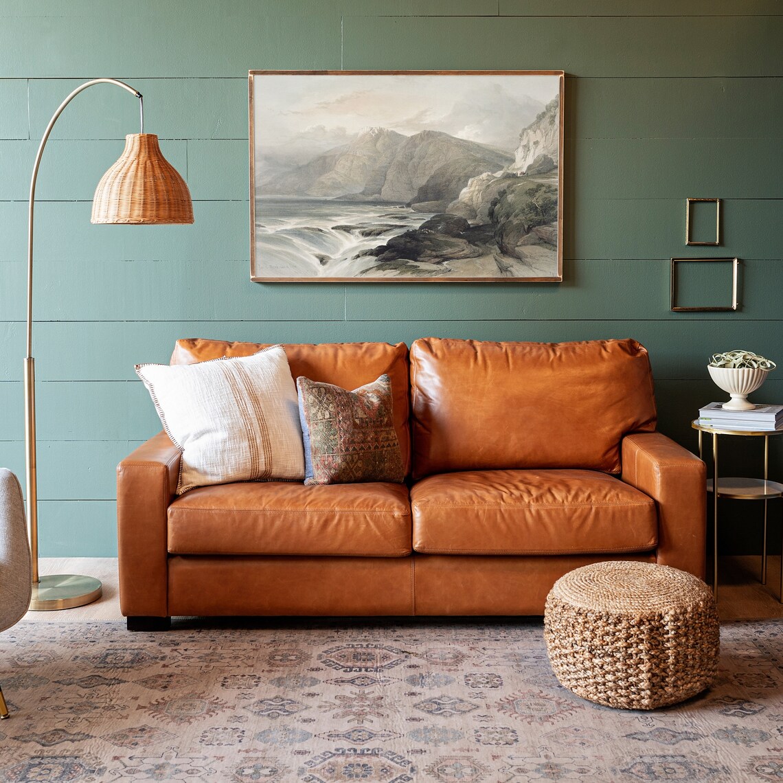 Mountains Wall Art, Living Room Landscape Art Print - Image 2