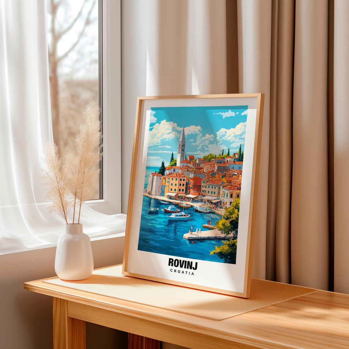 Rovinj Print Croatia Poster Rovinj Views Rovinj Landmarks Rovinj City Croatia Charm Rovinj Beauty Rovinj Heritage Rovinj Art - Image 3