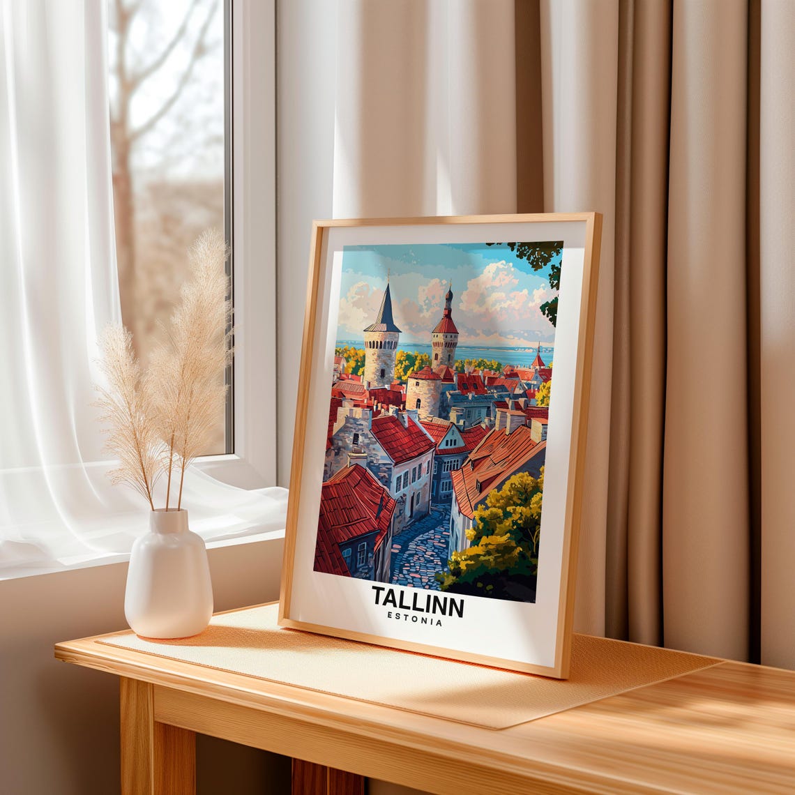 Tallinn Print Estonia Poster Tallinn Views Tallinn Old Town Tallinn City Estonia Charm Tallinn Beauty Tallinn Heritage Tallinn Art - Image 3