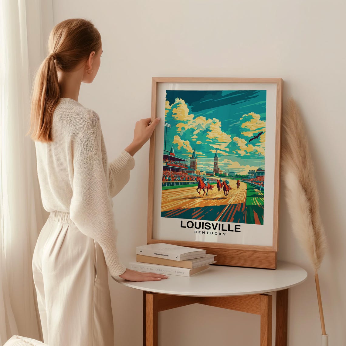 Louisville Travel Print Kentucky Louisville Travel Gift City Poster Birthday Present Kentucky Culture - Image 2