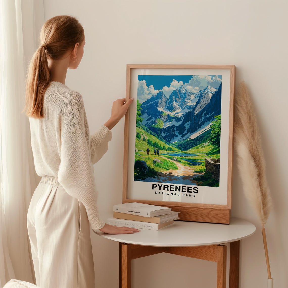 Pyrenees National Park Travel Print France Travel Gift City Poster Birthday Present French Culture - Image 2