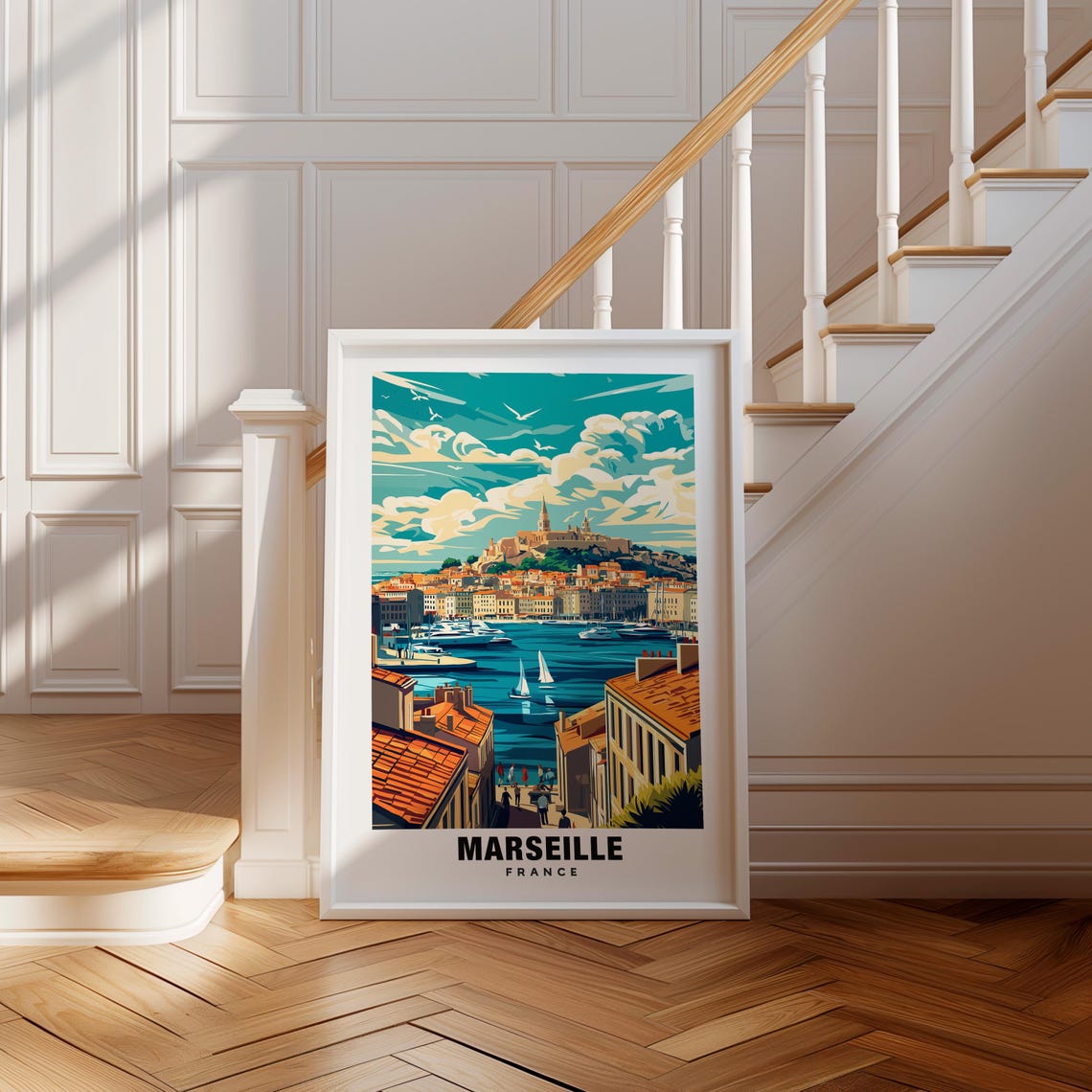 Marseille Print France Poster Marseille Views Marseille Harbor Marseille City France Charm Marseille Beauty Marseille Heritage