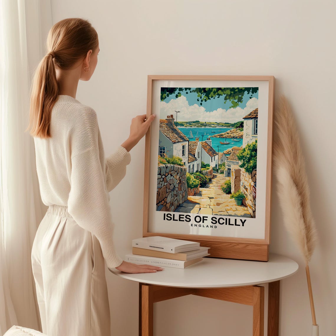 Isles Of Scilly United Kingdom Travel Print Wall Art Isles Of Scilly United Kingdom City Print Isles Of Scilly Isles Of Scilly - Image 2