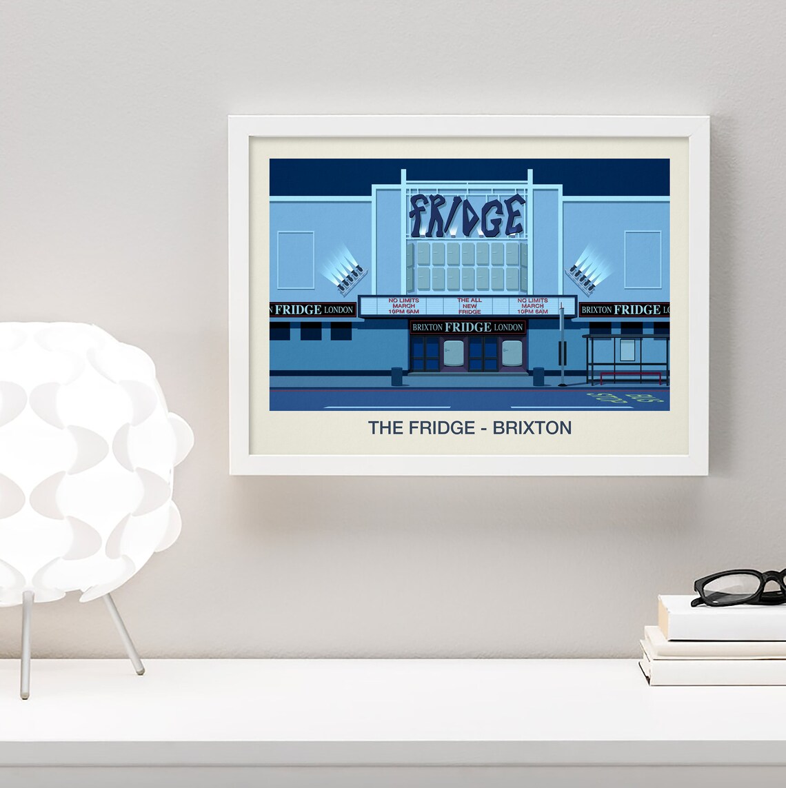 The Fridge Brixton Nightclub Poster Marquee No Limits Venue Art - Image 4