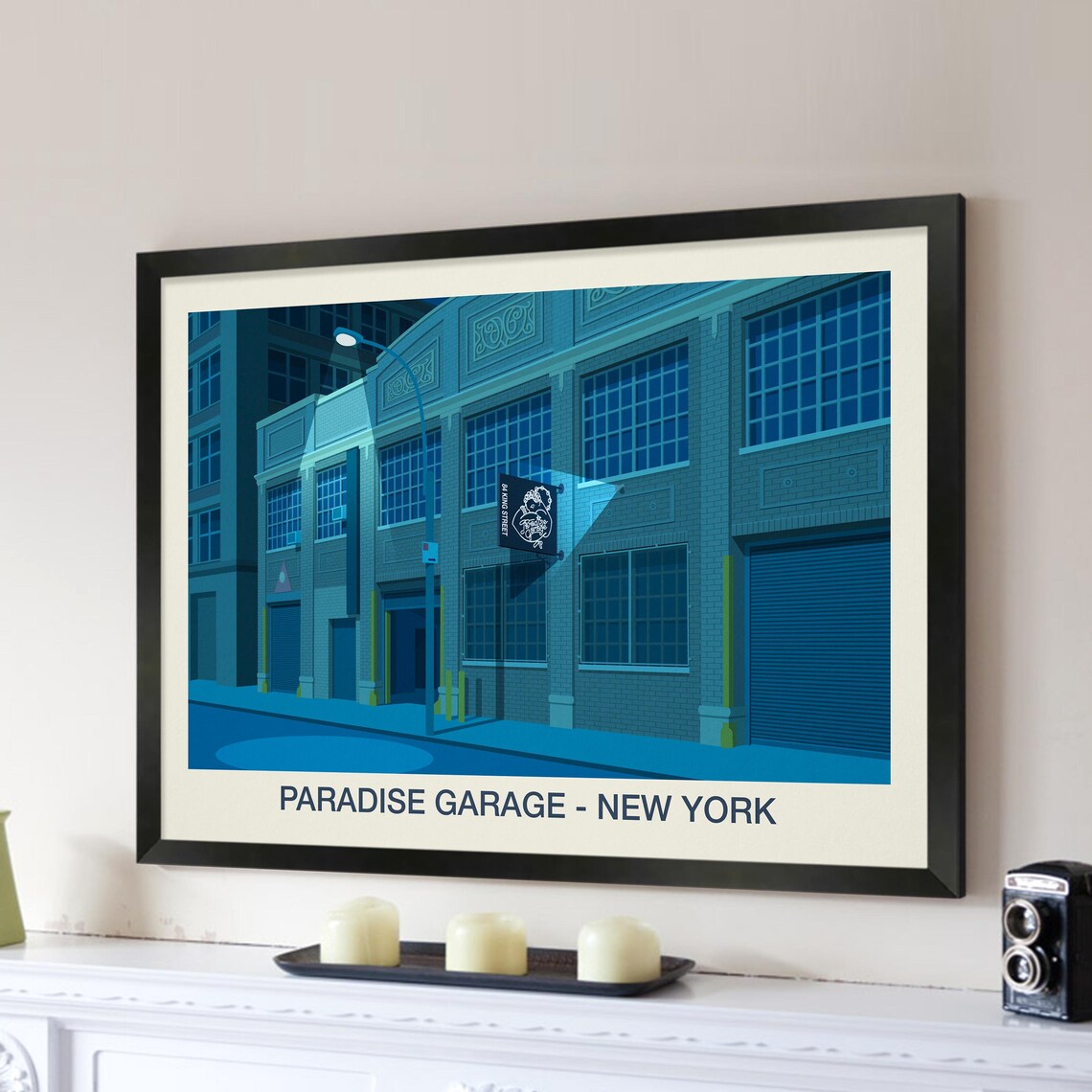 Paradise Garage New York Nightclub Art Print - Image 3