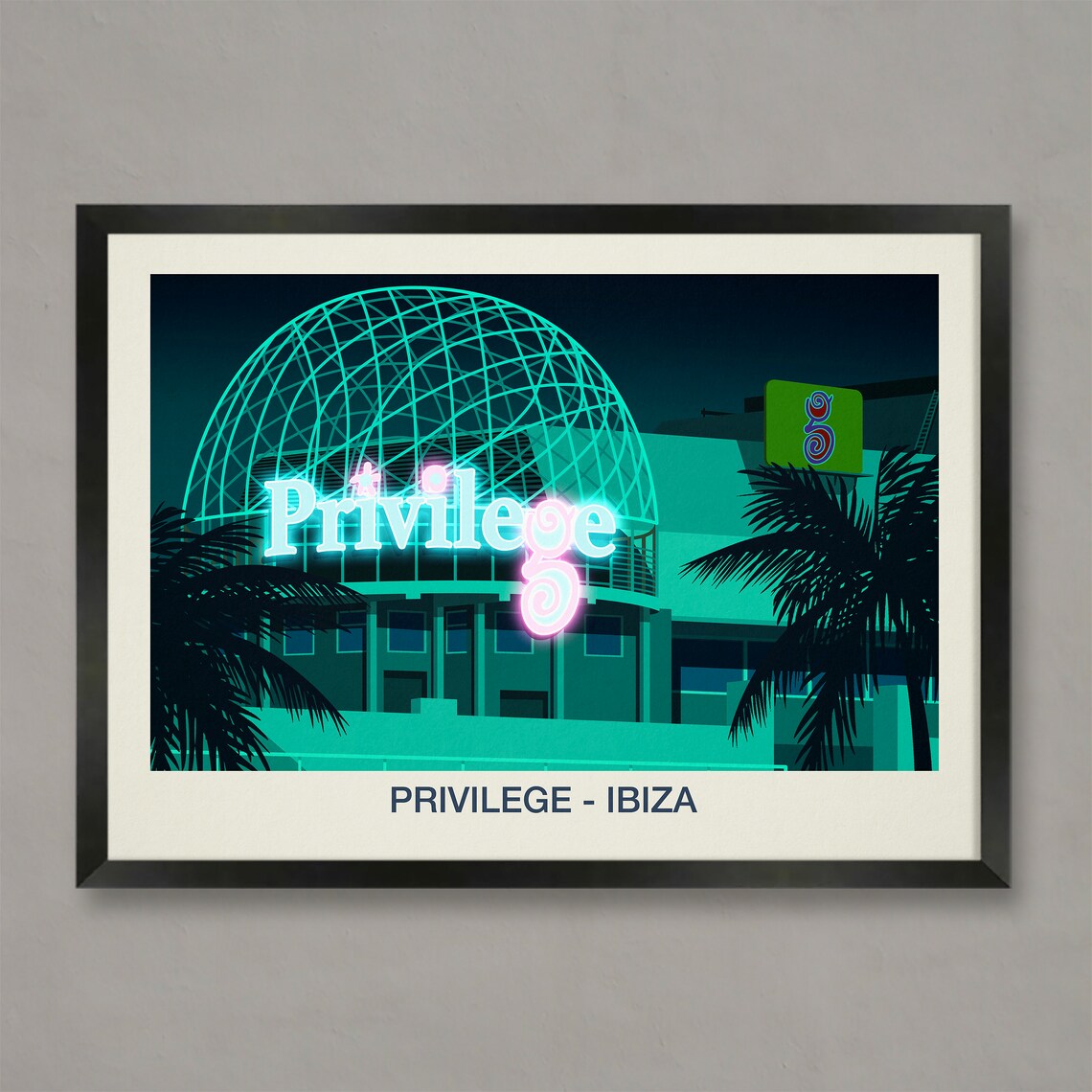 Privilege Nightclub Poster, Nightclub Print