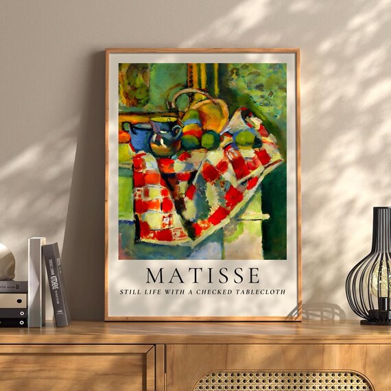 Henri Matisse Fruits Boho Style Exhibition Poster Eclectic Prints Gallery Wall Art Retro Trendy Instant