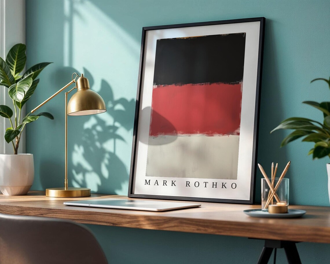 Mark Rothko, Abstract Expressionism Poster - Image 2
