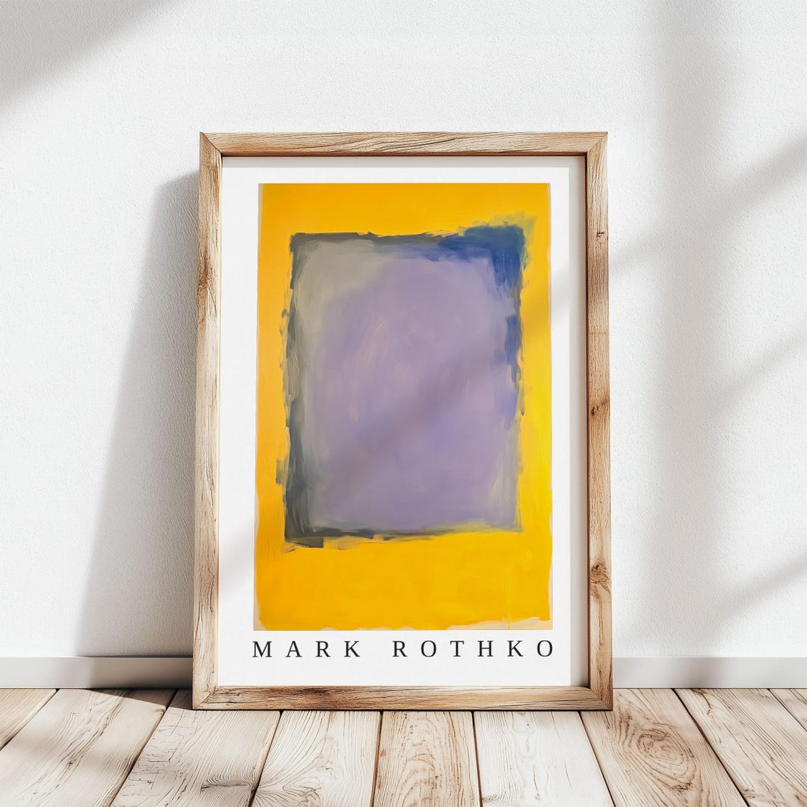 Mark Rothko Poster Abstract Expressionism Color Field Print Mark Rothko Print Modern Abstract Museum Poster Modern Wall Decor