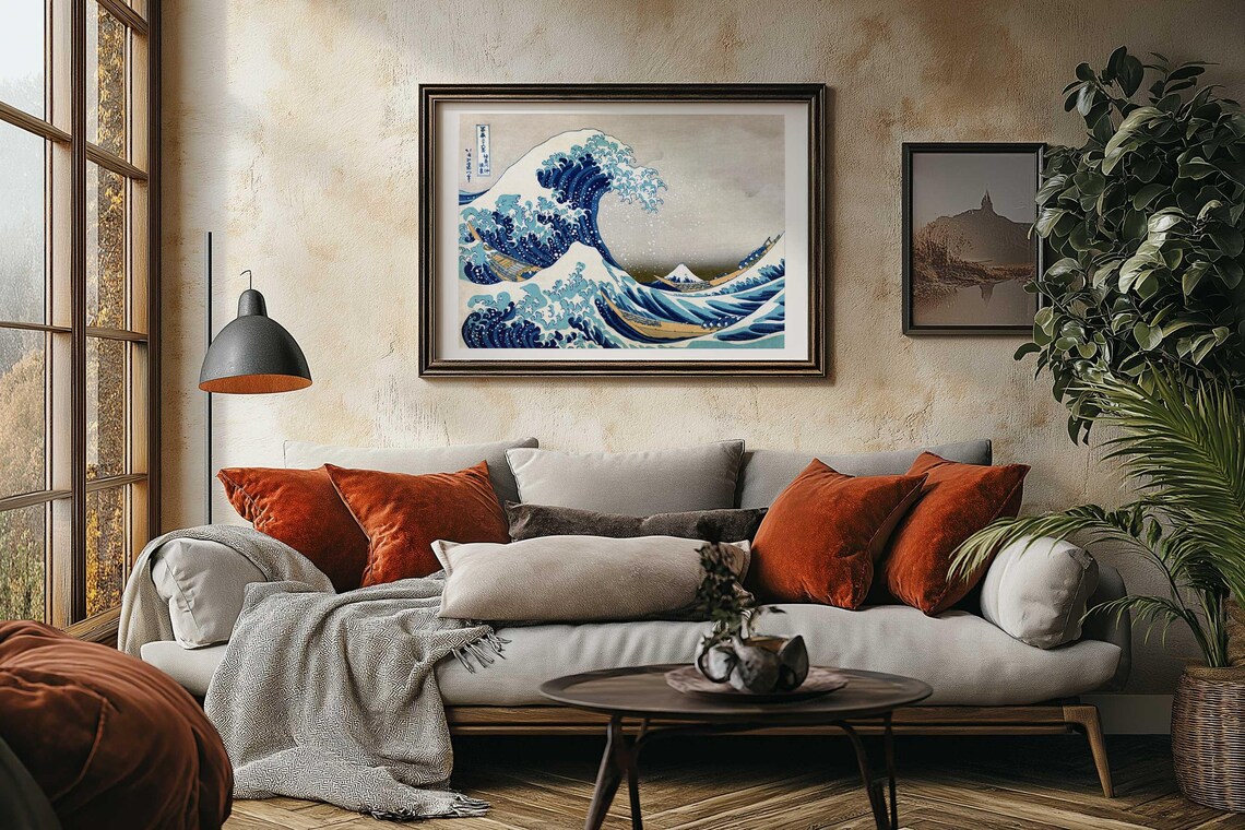 Katsushika Hokusai, The Great Wave of Kanagawa Art Print - Image 2