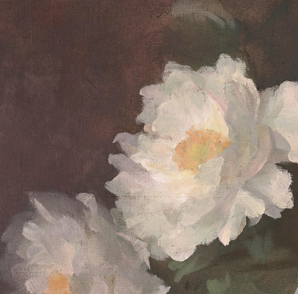 Peony Flower Painting, Vintage French Country Art Print - Image 4