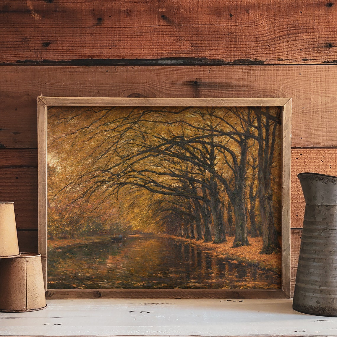 Fall Landscape Art Print, Autumn Wall Art - Image 2