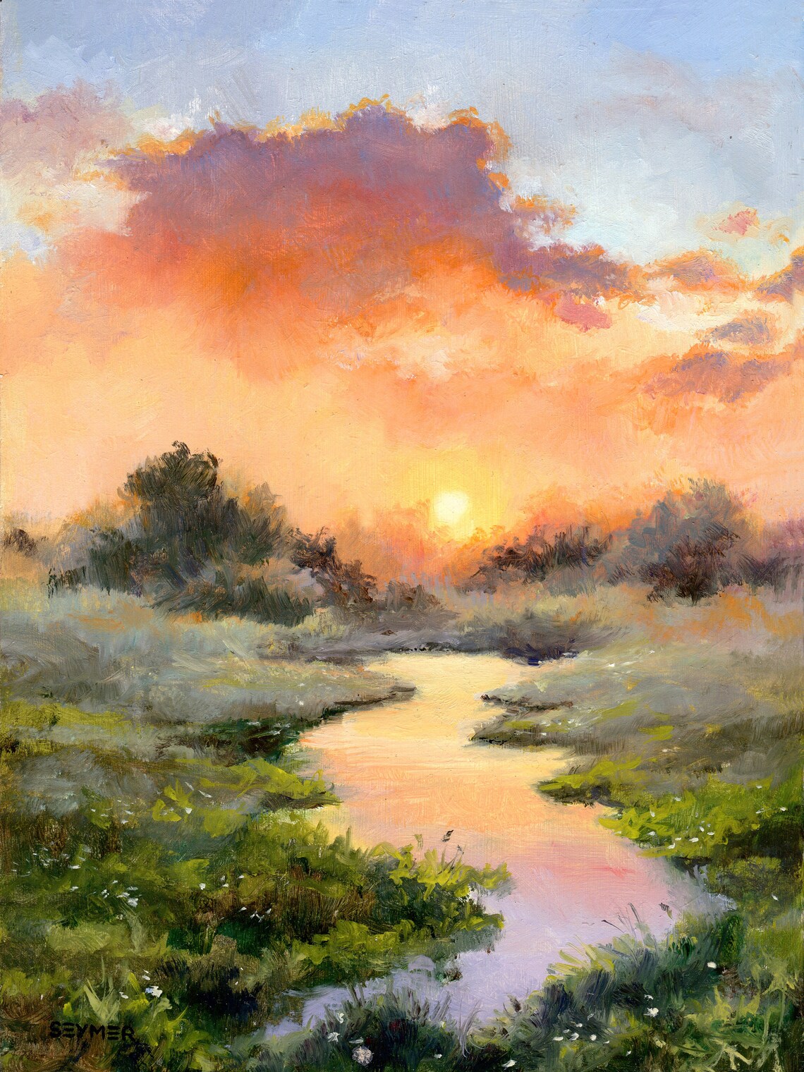 River Reflections, Sunset Country Landscape Art Print - Image 6