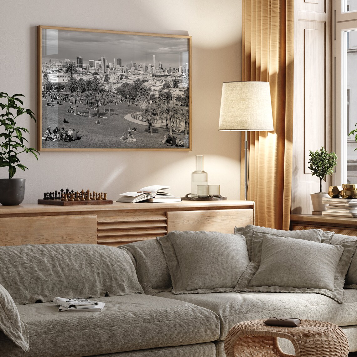 San Francisco Black And White Photography Wall Art Print - Image 3