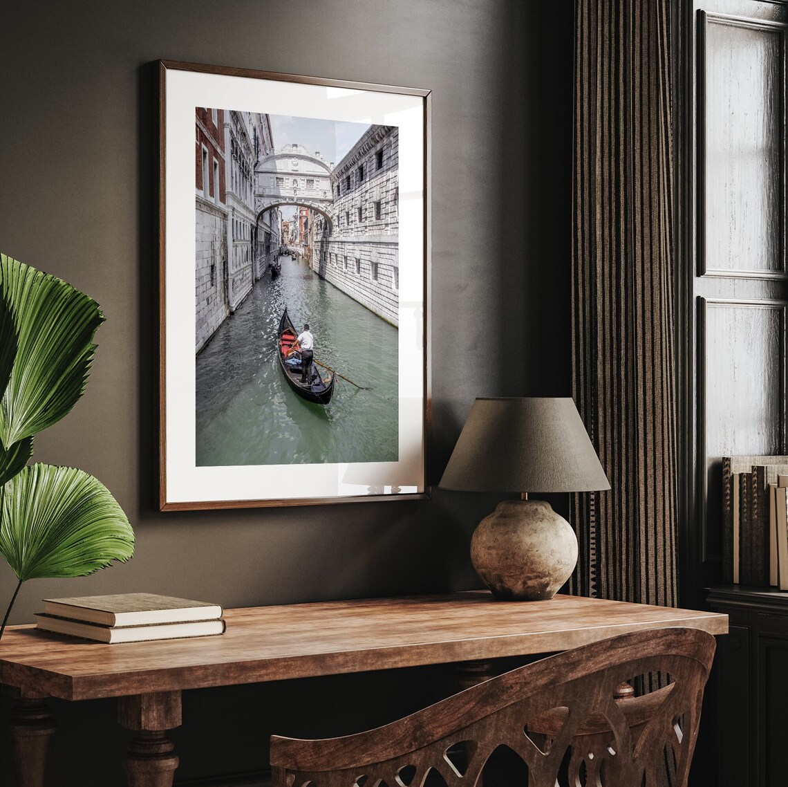 Venice Italy Bridge of Sighs Gondola Canal Photography Travel Poster - Image 3