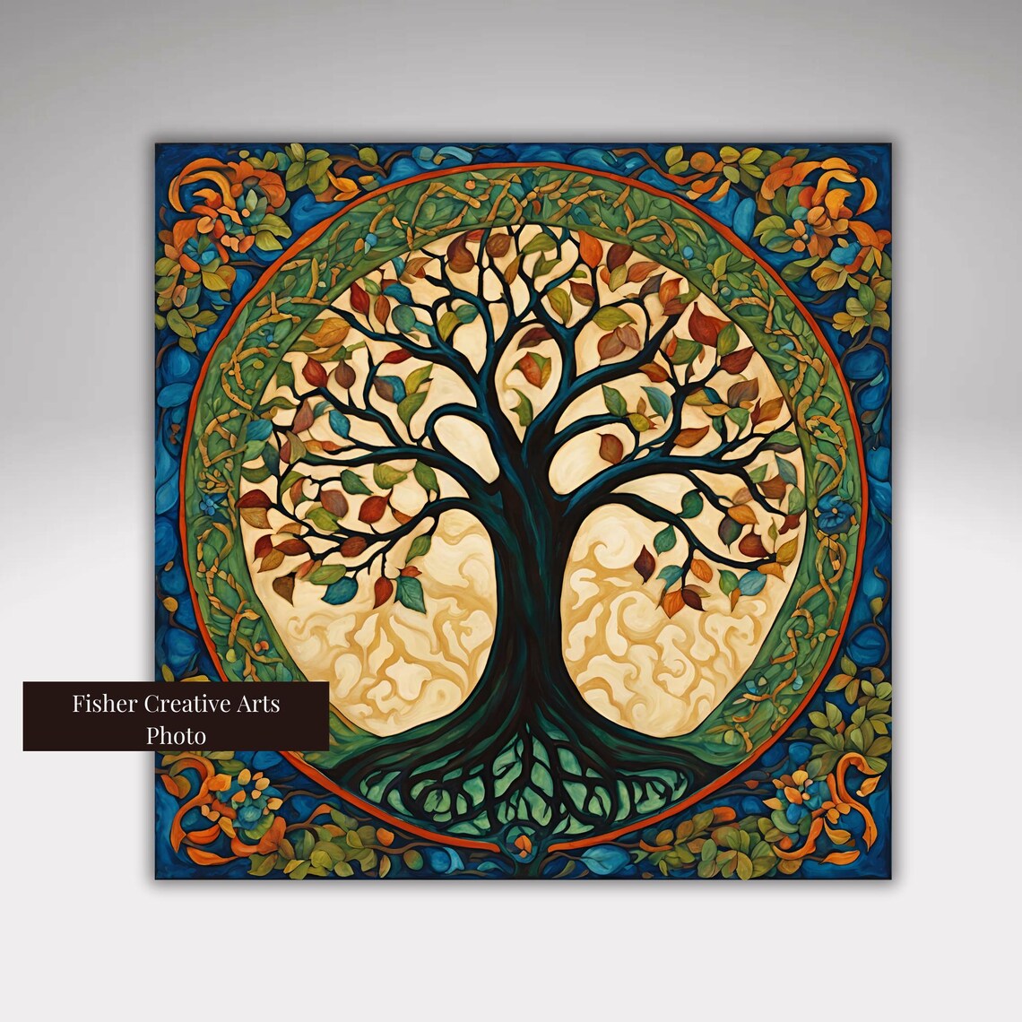 William Morris Tree of Life, Art Nouveau Wall Art Print