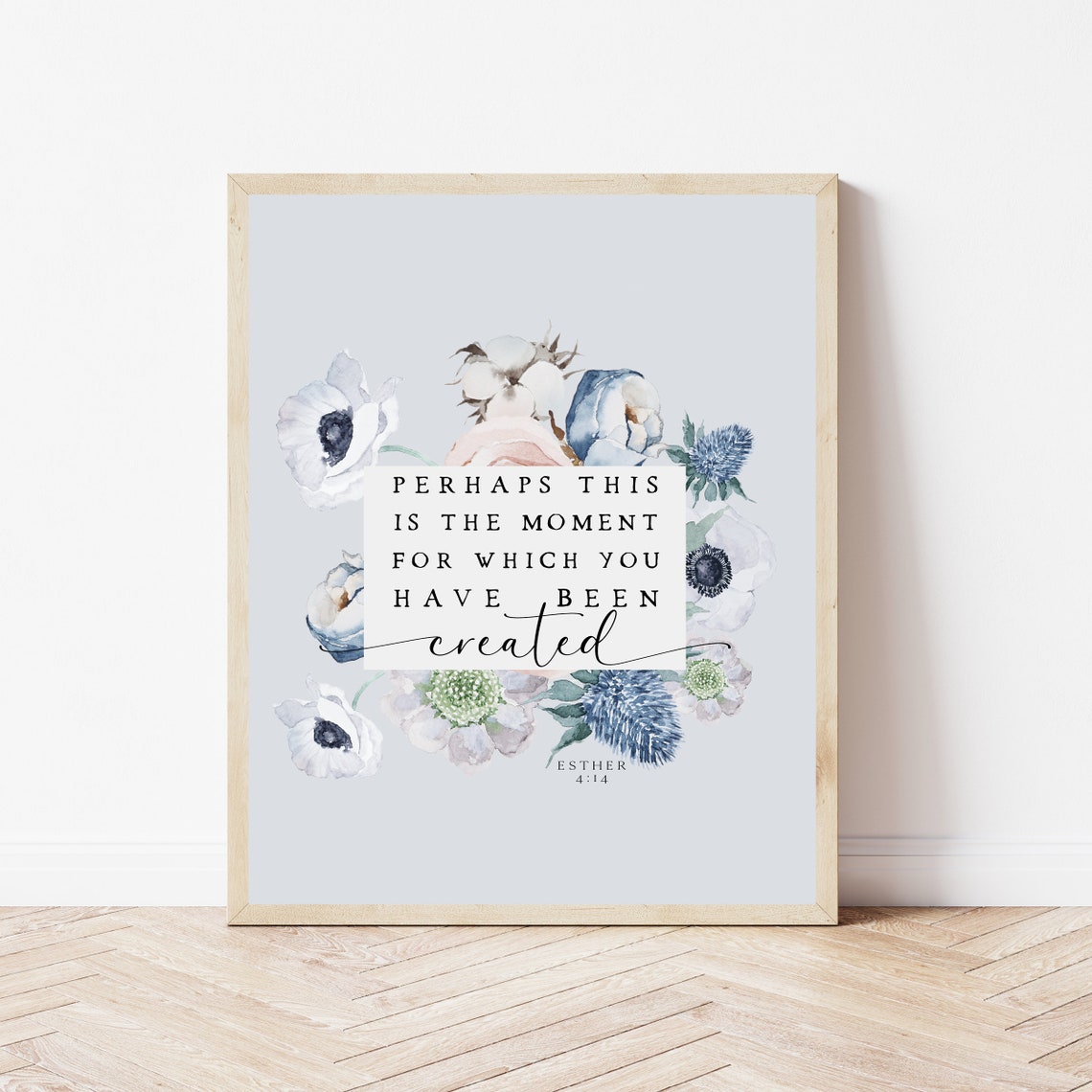 Perhaps This Is The Moment For Which You Have Been Created Poster
