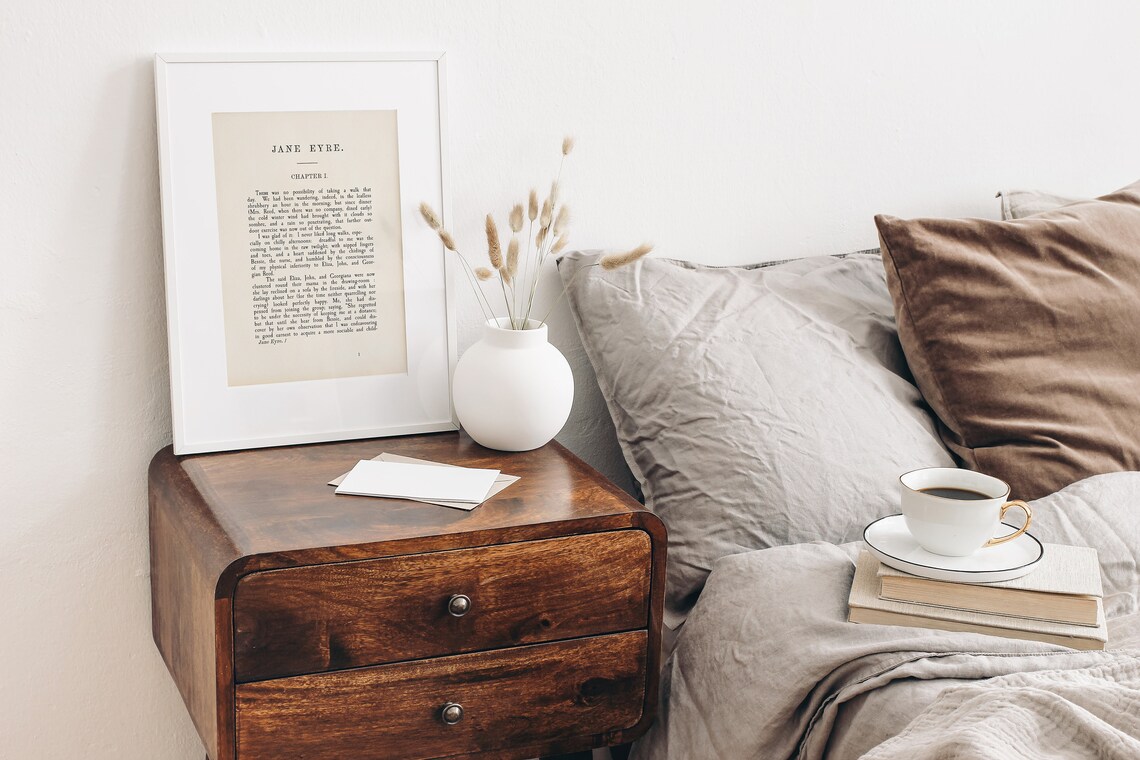 Jane Eyre Literary Quote Art Print, Brontë Sisters - Image 2