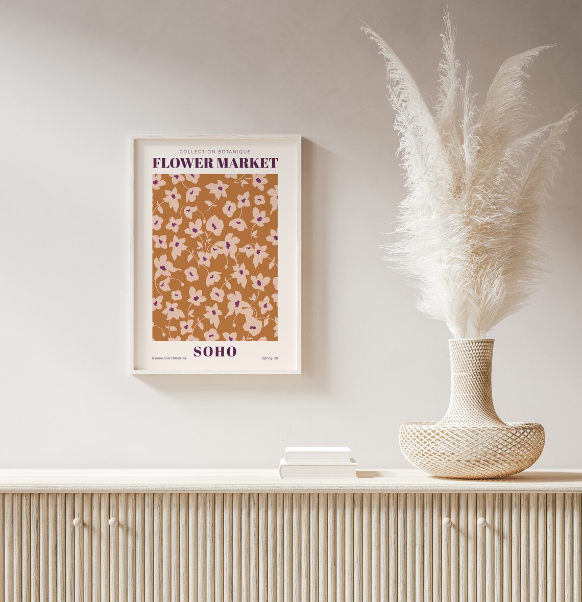 Soho Flower Market Poster, London Travel Print - Image 2
