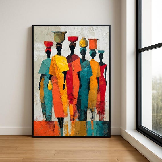 High Resolution African Arab Tribe Wall Art