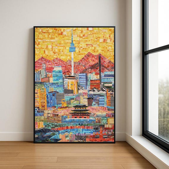 High Resolution Landmark Oil Painting