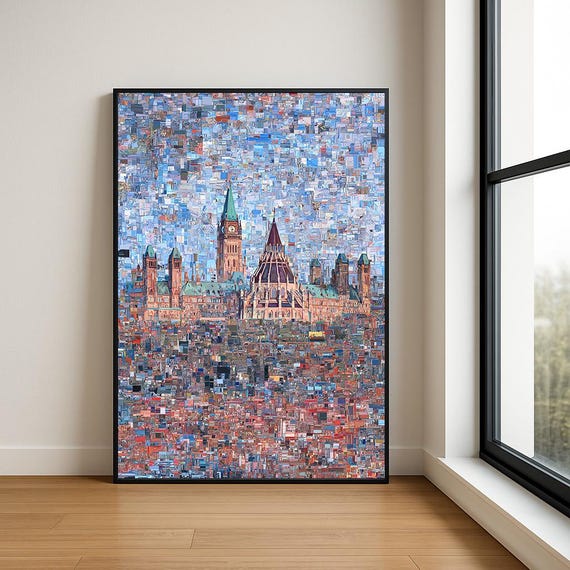 High Resolution Landmark Oil Painting