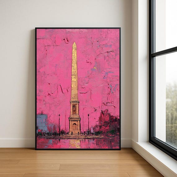 High Resolution Landmark Oil Painting