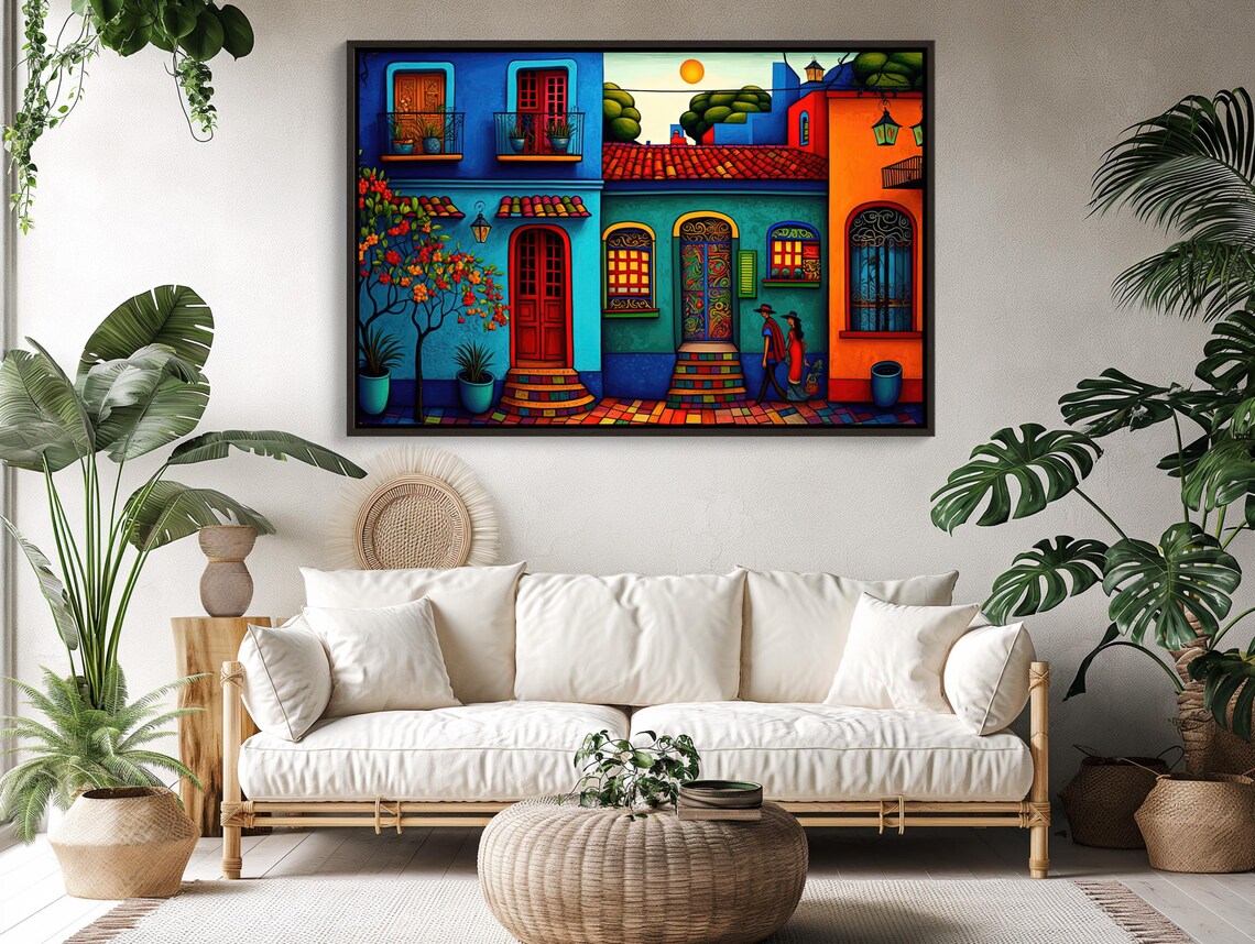 Mexican Art Poster Print, Modern Mexican Wall Art - Image 4
