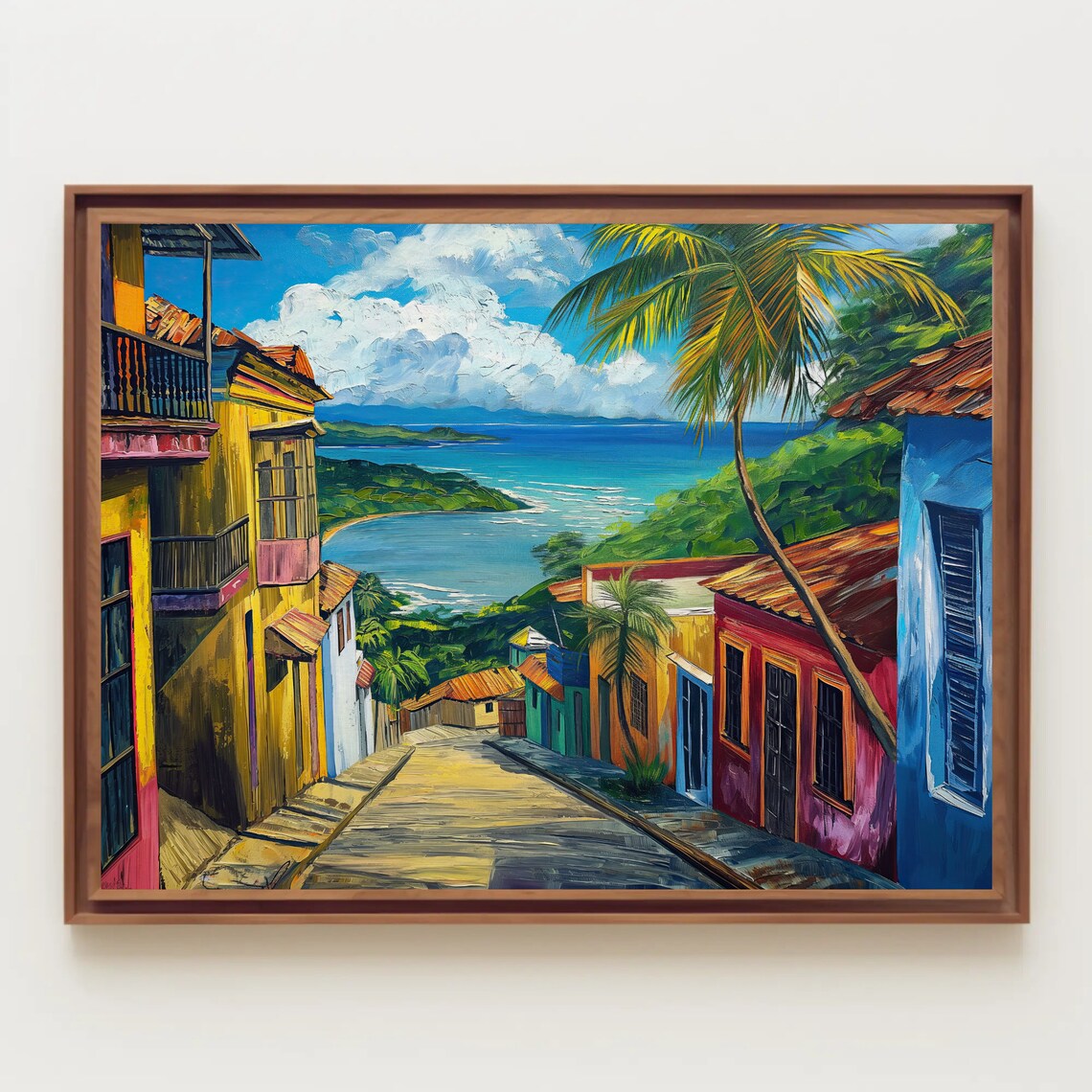 Streets of San Juan, Puerto Rico Art Print - Image 4